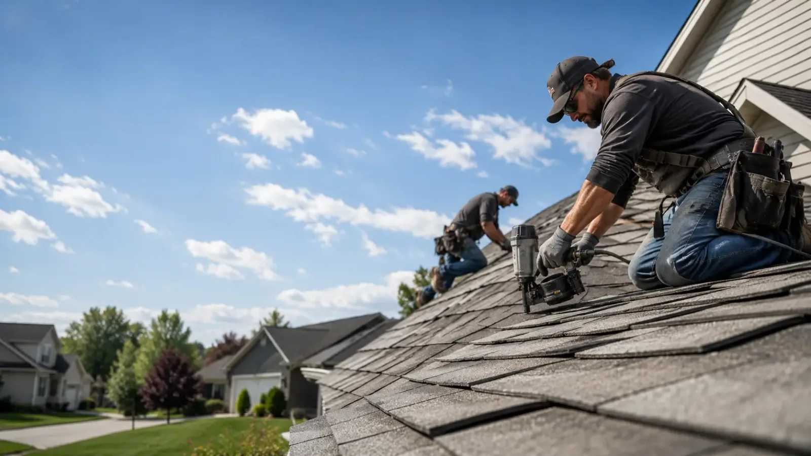 Storm Damage Roof Repair in Cunningham, KS near me